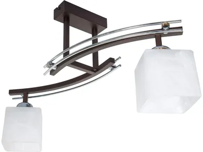 Image de Plafonnier Suspension Lustre Plafonnier Led 2X60W