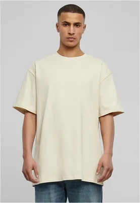 Image de Urban Classics - HEAVY Chemise oversize sable blanc - L