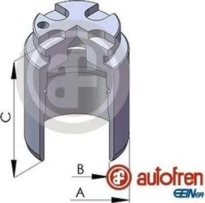 Produktbild von AUTOFREN SEINSA Bremssattel-Kolben für FORD MONDEO II Kombi (BNP) 36mm Stahl