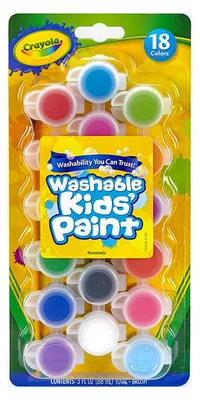 Produktbild von Crayola | Wasserlösliche Aquarellfarben - 18 Farben - 88,7 ml - Farben Für Kinder