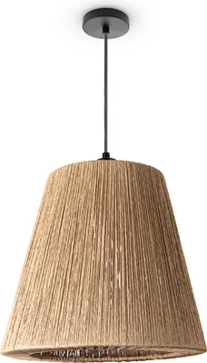 Produktbild von Pendelleuchte Wohnzimmer Boho Korbleuchten Pendellampe Rattan Hängeleuchte