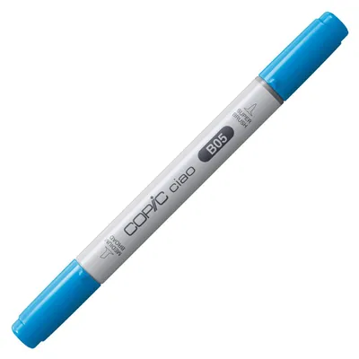 Productafbeelding van COPIC Ciao Marker Type B - 05, procesblauw, veelzijdige layermarker, met een