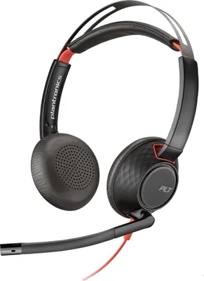 Image de Casque Poly Blackwire 5220 Noir