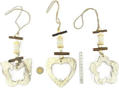 Produktbild von Holzanhänger mit Spule, 39 cm, MIX – ADAR