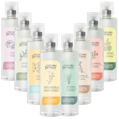 Immagine prodotto di Set regalo Nature & Senteurs, 8 acque di colonia da 100 ml, con profumi assortiti
