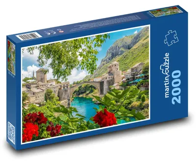 Obrázok produktu pre Puzzle 2000 Historický Most v Mostare - martinpuzzle
