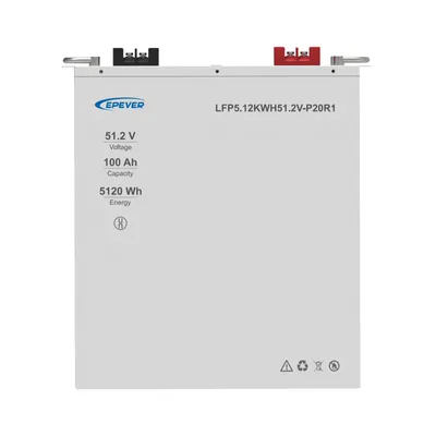 Produktbild von EPEVER® Lithium Batterie LiFePO4 Batterien 51,2V 100Ah mit integriertem BMS, Batteriegestell-Montage, 0% MwSt.