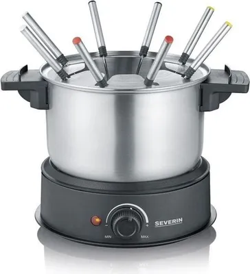 Produktbild von Elektro Fondue SEVERIN FO2473, 1.4L Kapazität, Bis zu 8 Personen, Einstellbarer Thermostat, 1500W