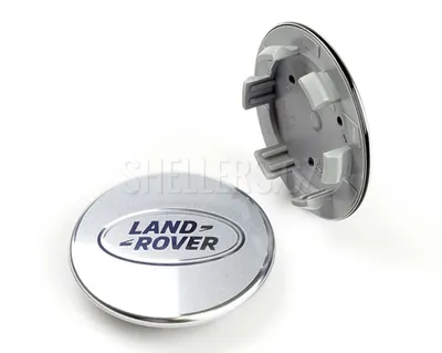 Obrázek produktu pro Středová krytka alu kola Ø 48/62 mm, originál Land Rover, stříbrná
