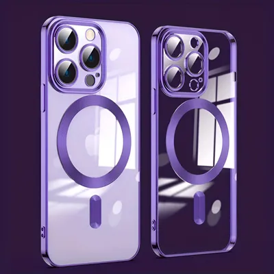 Produktbild von Apple iPhone 16 Pro MagSafe TPU mit Kameraglas Lila