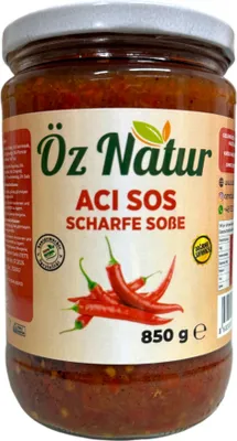 Zdjęcie produktu dla Öz Nature | Turecki ostry sos 750g