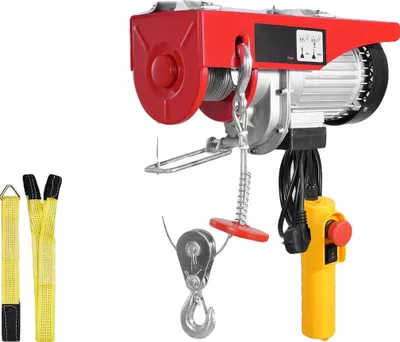 Produktbild von Drahtgebundener elektrischer Winden, 1200 kg Tragfähigkeit, Drahtgebundene Fernbedienung, 880 lbs