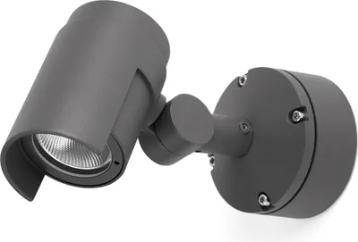Produktbild von Faro 70156, Wandbeleuchtung für den Außenbereich, Dunkles Grau, Aluminium, IP65, I, 15 W