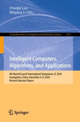 Immagine prodotto di Computer intelligenti, algoritmi e applicazioni