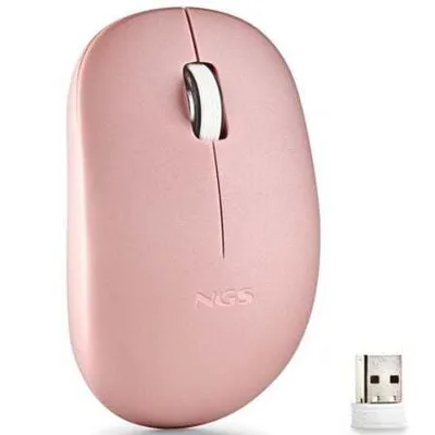 Obrázok produktu pre NGS FOG PRO, Všestranný, Optický, RF Wireless, 1000 DPI, Ružová