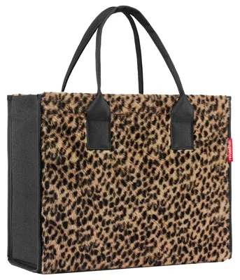Produktbild von reisenthel Daily shopper Leo Fake Fur Tasche DN6072