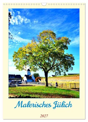Immagine prodotto di La pittoresca Jülich (calendario da parete 2027, formato DIN A3 verticale), calendario mensile CALVENDO