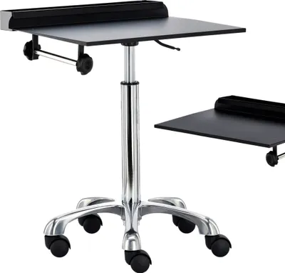 Produktbild von Armlehne mit Basis für kosmetische Tattoo Spa schwarz