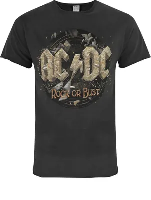 Obrázok produktu pre Amplified oficiálne tričko AC/DC Comics Rock Or Bust NS5042 (S) (Anthrazit)