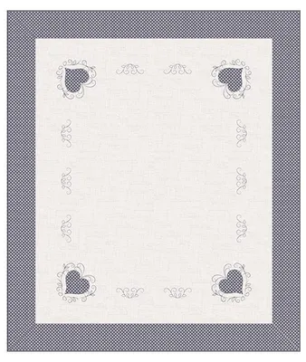 Obrázek produktu pro Ubrus srdce béžové  50x100cm