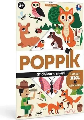 Immagine prodotto di POPPIK - Lernposter & Sticker Wald