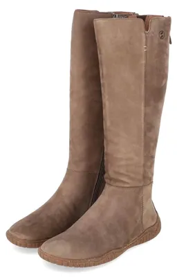 Imagen del producto de Botas de mujer Josef Seibel modelo WYNONA 14, color taupe, confeccionadas en piel, talla 40