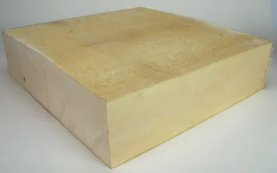 Produktbild von 1 Stück Lindenholz, unbehandelt zum Drechseln oder Schnitzen 8x30x30 cm