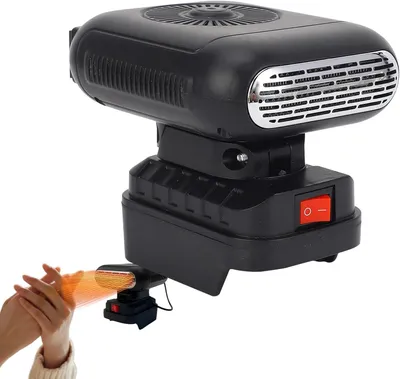 Productafbeelding van Draagbare Autoverwarming - Auto Heater Verwarmingsapparaat - Snelle Opwarming - Stille Warmteoplossing - 13 x 10 x 11 cm