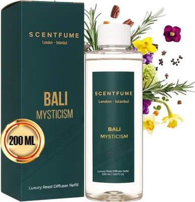 Produktbild von Scentfume Reed Diffuser Nachfüllung 200 ml | Langanhaltendes Raumduftöl