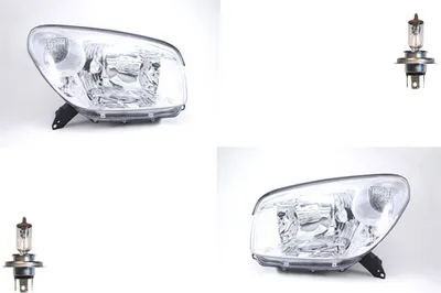 Zdjęcie produktu dla Johns, reflektory halogenowe pasują do Toyota Rav4 XA2 03- 06 z H4 zestaw lewy prawy 8115042270 8110642270 8111042270 8110542270