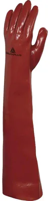 Image de Gants de travail PVCC en coton enduit PVC 60cm T10 - DELTA PLUS - PVCC60010