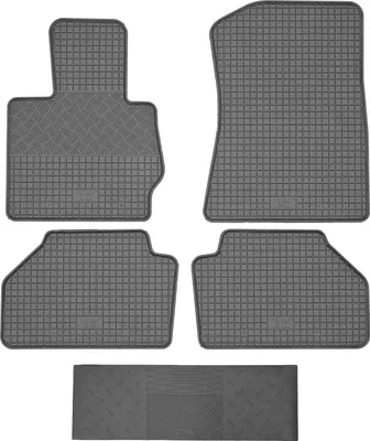 Image de Jeu de tapis en caoutchouc BMW X3 F25 2011-2017, marque RIGUM