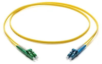 Immagine prodotto di Cavo patch in fibra ottica LC(APC)/LC OS2, lunghezza 1 metro, colore giallo