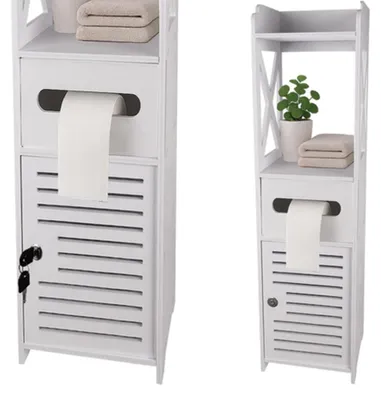 Zdjęcie produktu dla Szafka łazienkowa 80 × 20 × 21 cm biała