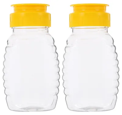 Honig-Knijpfles 108 ml, lekvrij, nachfüllbar, 2 Stück