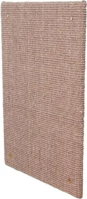 Image de Griffoir XXL TRIXIE, Tapis Sisal, Catnip, 50 x 70 cm, Taupe