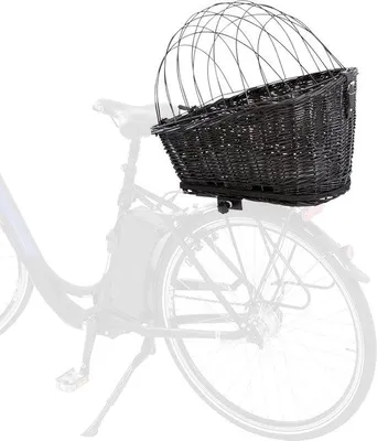 Produktbild von Famanu Fahrradkorb mit Gitter, Kunststoffbeschichtung, schwarz