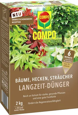 Produktbild von COMPO Bäume, Hecken, Sträucher Langzeit-Dünger 2 kg