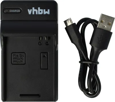 Produktbild von vhbw USB Ladegerät kompatibel mit Sony DCR-PC350 Kamera Camcorder/Akku - Ladeschale, Ladeanzeige, 8,4 V