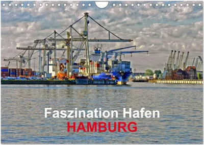 Produktbild von Faszination Hafen - Hamburg (Wandkalender 2026 DIN A4 quer), CALVENDO Monatskalender