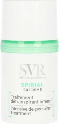 A product shot of a roll-on deodorant bottle.
