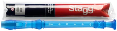 Produktbild von Sopran-Blockflöte, Barock-Griffweise, Transparent Blau
