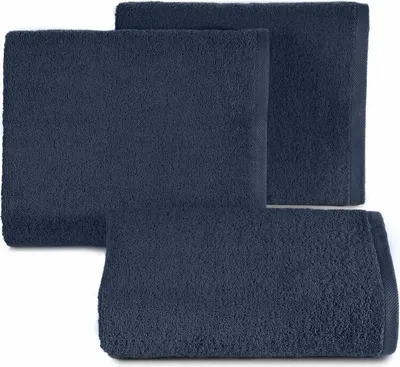 Immagine prodotto di Asciugamano Smooth1 50x100 cm in spugna di cotone 400 g blu navy
