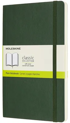 Produktbild von Moleskine Notizbuch Large/A5, Blanko, Myrtengrün