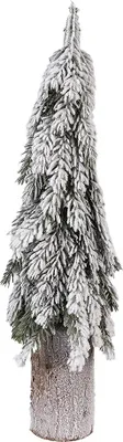 Obrázek produktu pro Clayre & Eef Mini umělý vánoční stromek Ø 18x57 cm zelený plastový