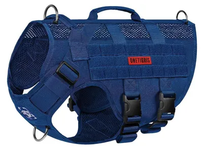 Produktbild von Anti-Zug Hundegeschirr Aire Mesh Blau M