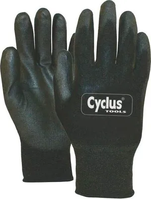 Produktbild von Cycplus-Arbeit Handschuhe Polyurethanflex xl (10) schwarz