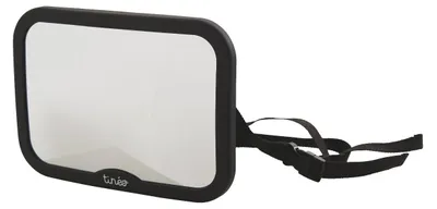 Image de Rétroviseur bébé pour voiture - Moniteur de siège arrière - Vue à 360° - Installation facile - Réglable et pivotant - 24 x 17 cm