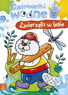 Immagine prodotto di Malowanki wodne Zwierzęta w lesie - Sylwia Kajdana (Malbuch für Kinder auf Polnisch)