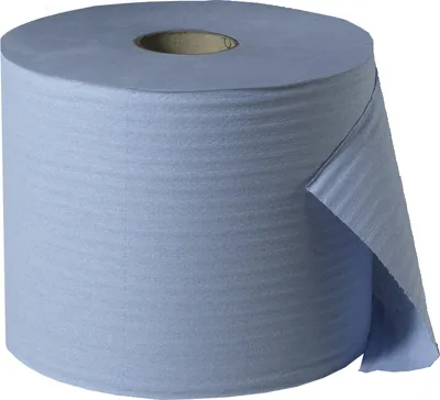 Produktbild von Fripa Putzrolle 2-lagig blau 380 m 1.000 Abrisse